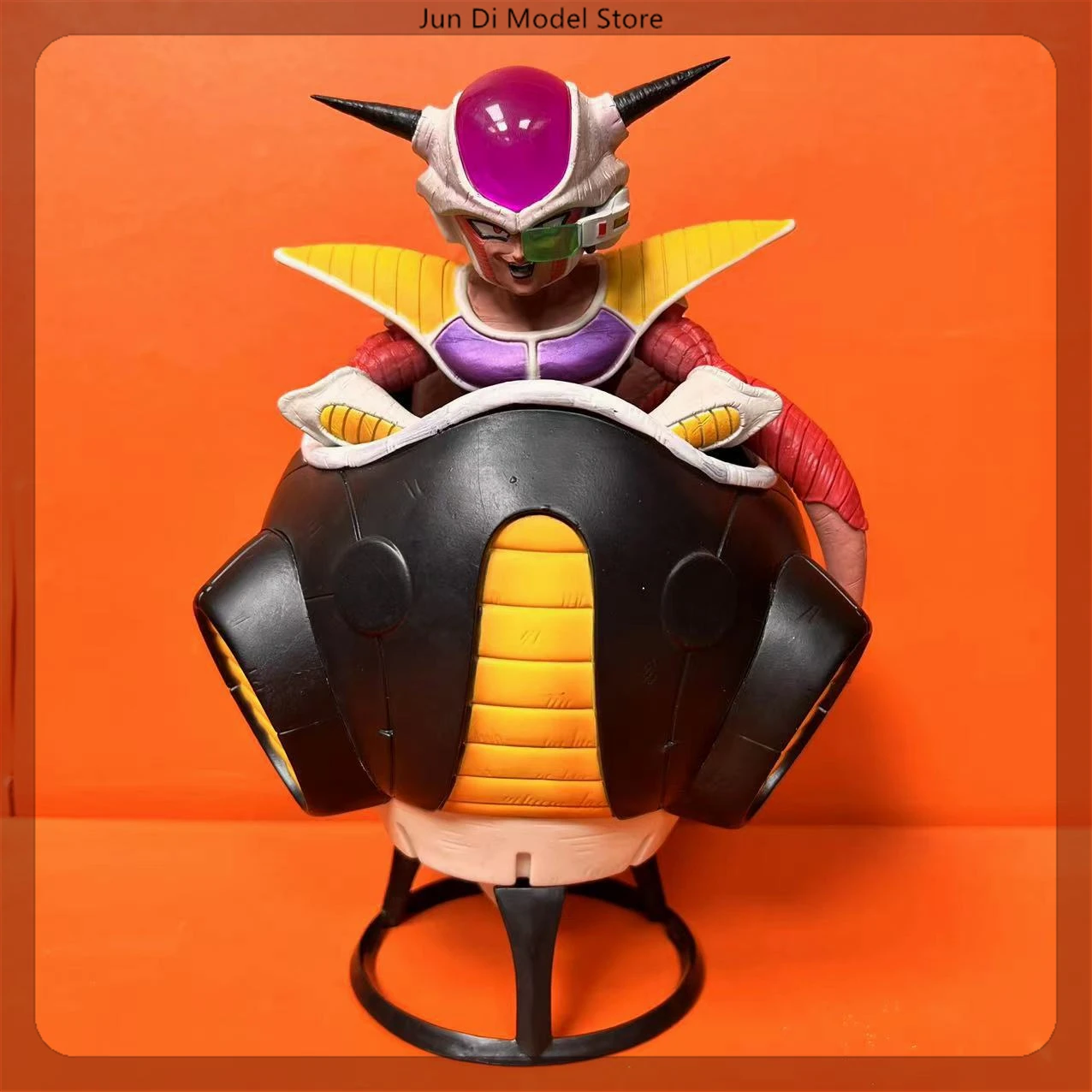 26 centimetri Foro Bianco Dragon Ball Frieza Nel Passeggino Anime Figura Modello Statua Collezione di Ragazzi Decorazione Del Desktop Ornamento Giocattoli