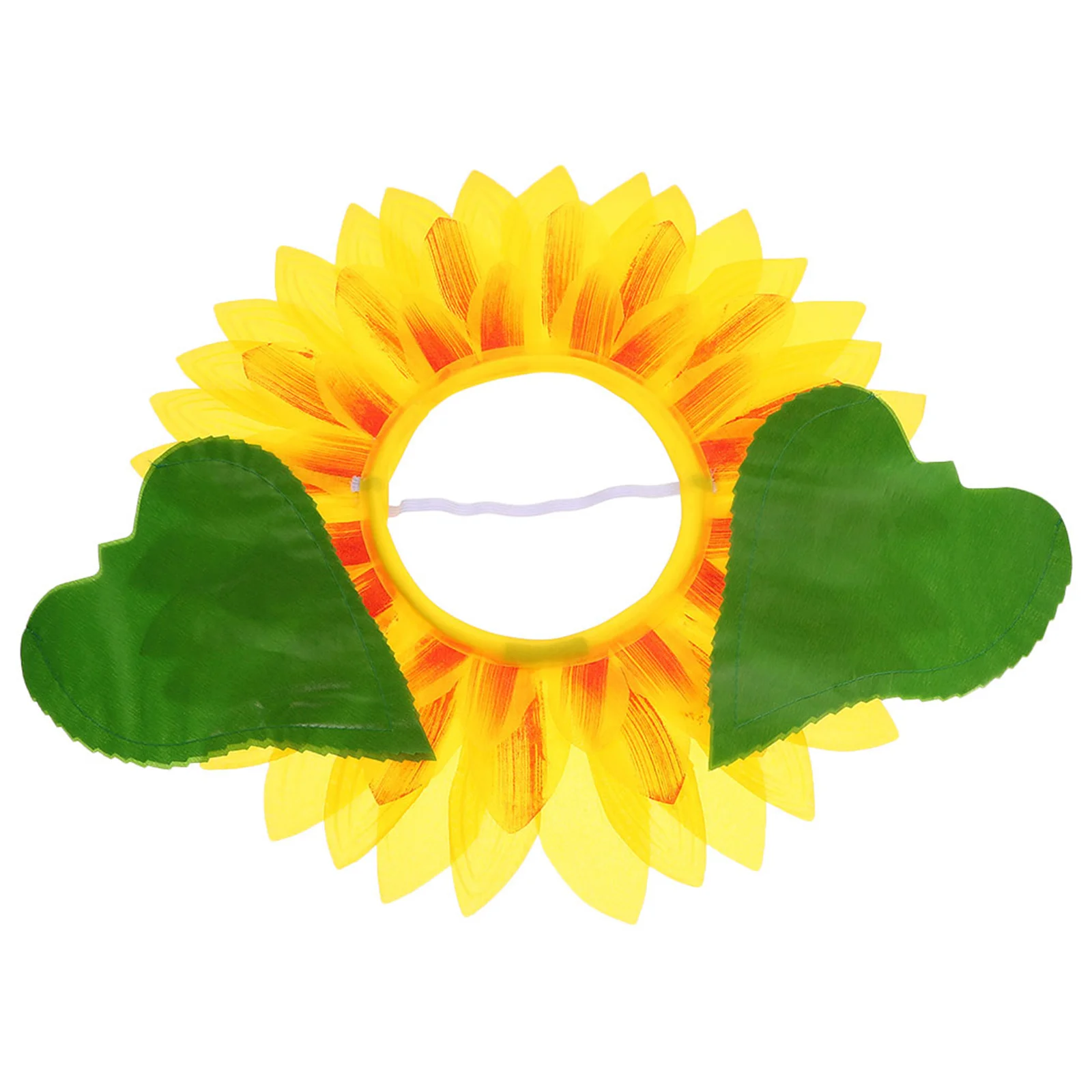 

Sunflower Headgear Kids Girls Silk Cloth Costume Headpiece Funny Hat Party Accessories Dance Props Festival Supplies Flower