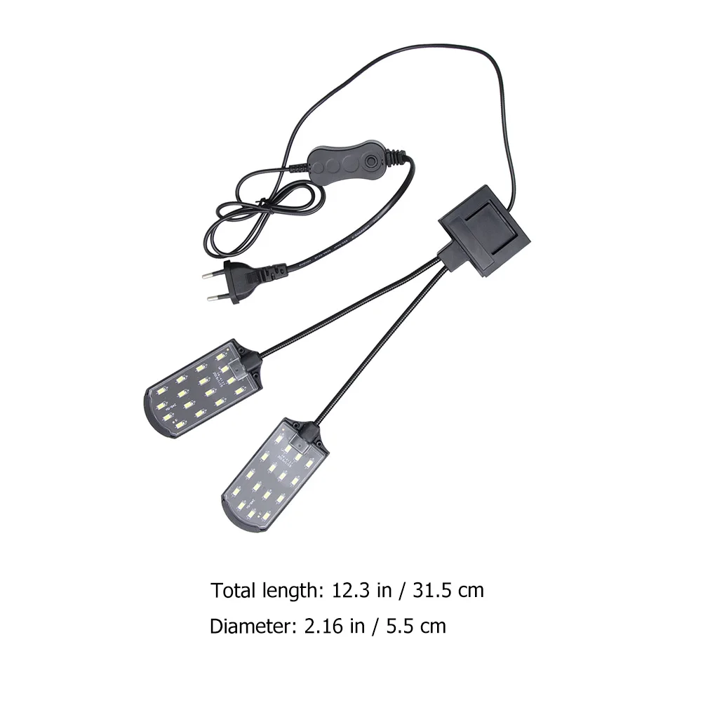 

LED Aquarium Lights Professional Fish Tank Clip Aquatic Plant Lighting Lamp Clip-on Tool