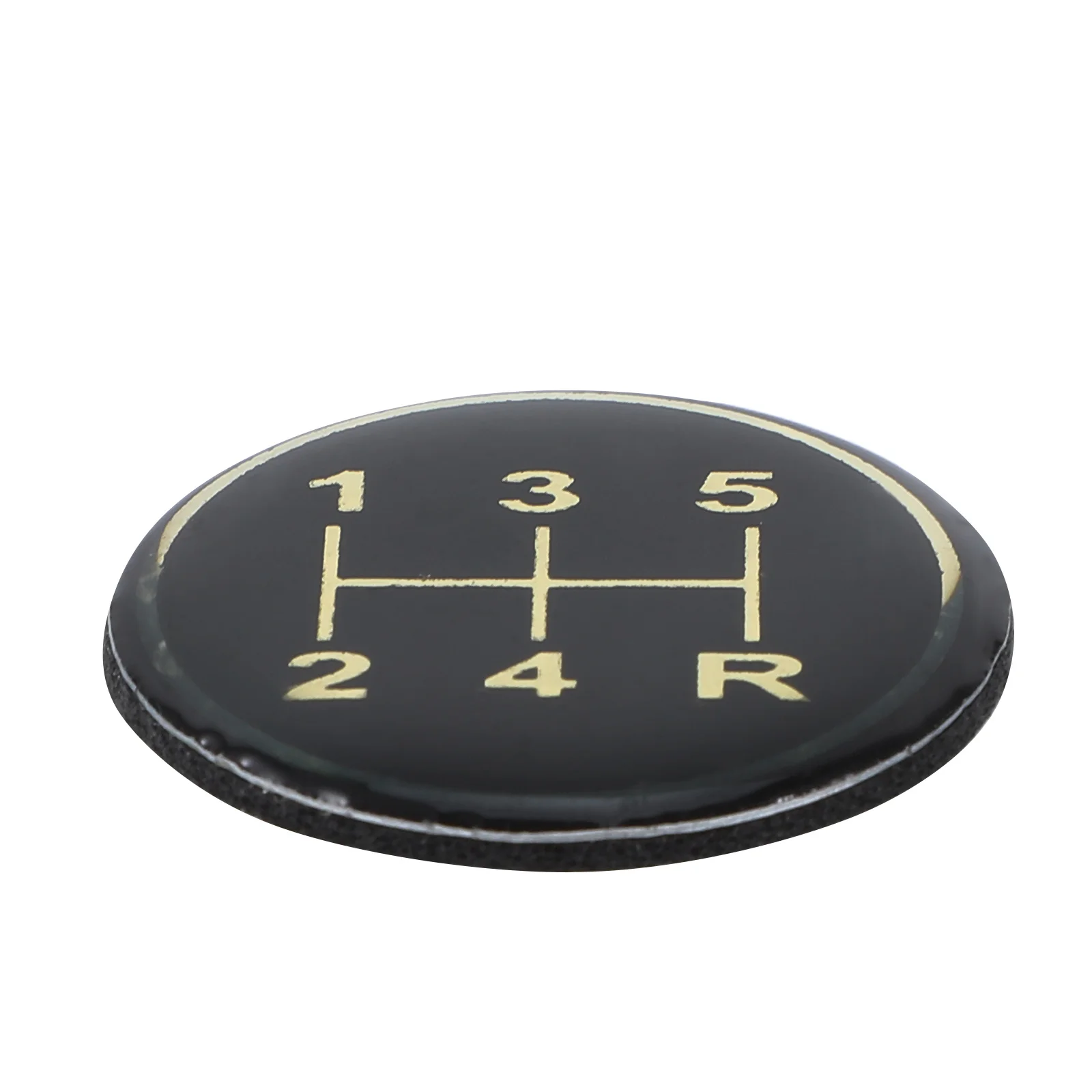 

Gatuida Manual Transmission Gear Shift Sticker Epoxy 5-Speed Knob Cap Protector Scratch Resistant Universal Fit Easy Install