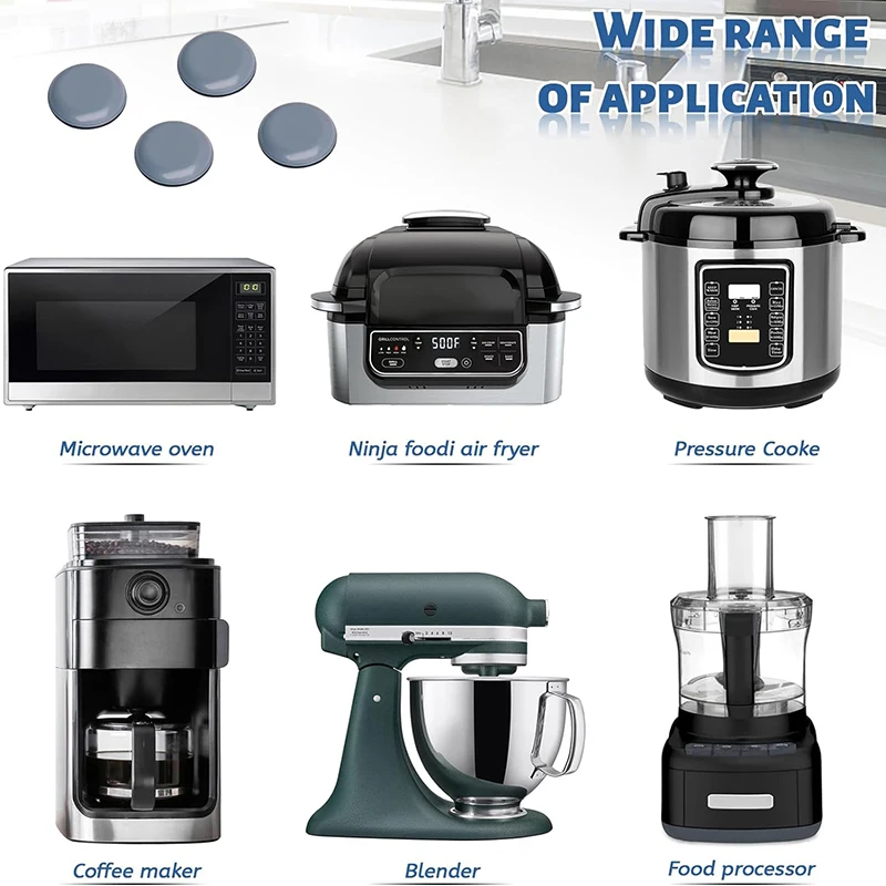 منزلقات PTFE السحرية اللاصقة لأجهزة المطبخ ، آلات صنع القهوة ، الخلاط ، مقالي الهواء ، طباخ الضغط ، 20 ، 22 ، 25 ، 12