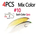 4PCS Mix Col Size 10