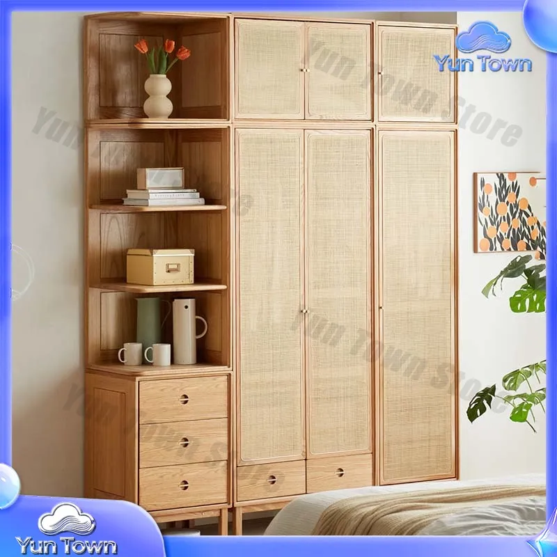 European Queen Wardrobe Drawer Nordic Space Saving Living Room Storage Wardrobes Bedroom Clothes Ropero Armable Home