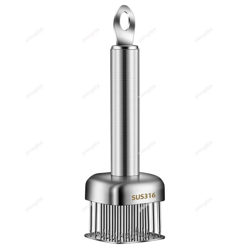 316 Stainless Steel Meat Tenderizer, Steak Needle for Meat Piercing and Fiber Breaking