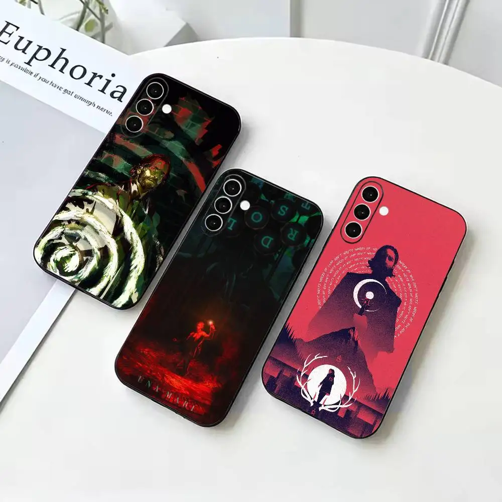 Game A-Alan Wake 2  Black Soft Silicone Phone Case For Samsung Galaxy A73 72 71 70 53 52 51