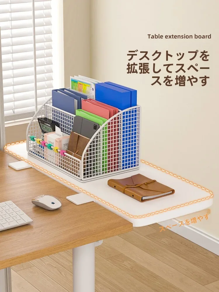 Desktop Extension Board Stackable Computer Table Side Widening No Drilling Keyboard Support Rack Home Office Furniture JJ643