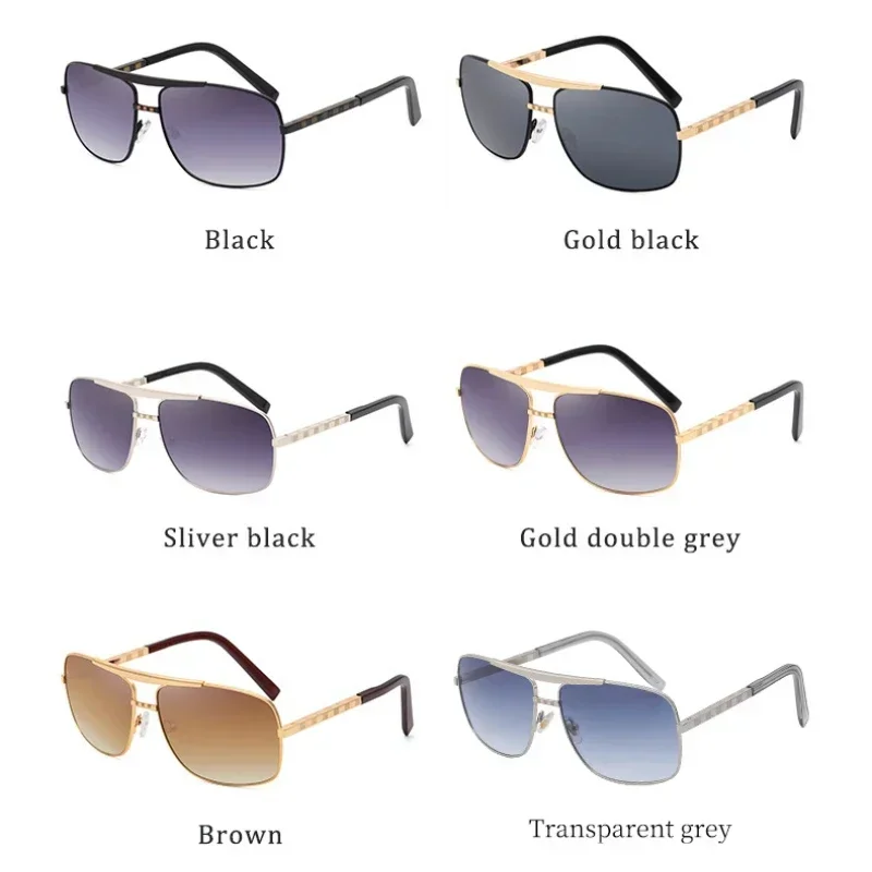 Vintage Square Men Sunglasses New Arrival 2024 Luxury Brand Designer Sun Glasses For Man UV400 Sunglass Women