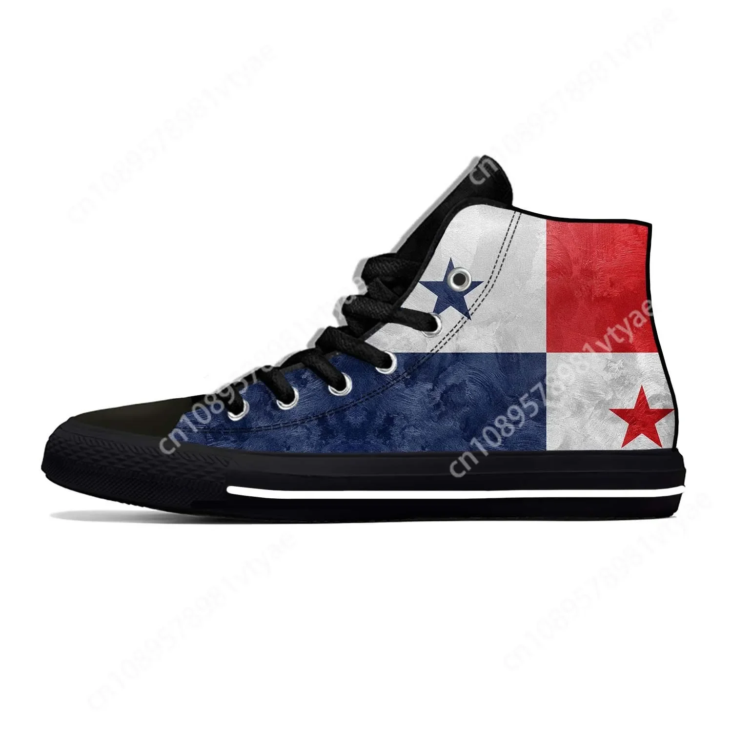 

Panama Panamanian Flag Patriotic Pride Fashion Casual Cloth Shoes High Top Comfortable Breathable 3D Print Men Women Sneakers