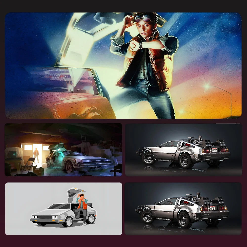 

MOVIES b-Back to the Future Mousepad Mouse Mat Desk Mat With Pad Gaming Accessories Prime Gaming XXL Keyboard Pad