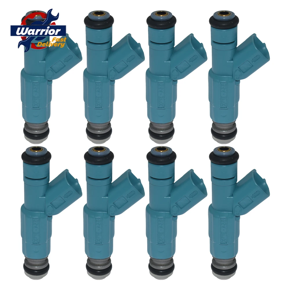 8PCS Auto Parts Fuel Injector Nozzle F5DE-B5A 0280155715 for Chevrolet Ford Pontiac LS1 LT1 5.0L 5.7