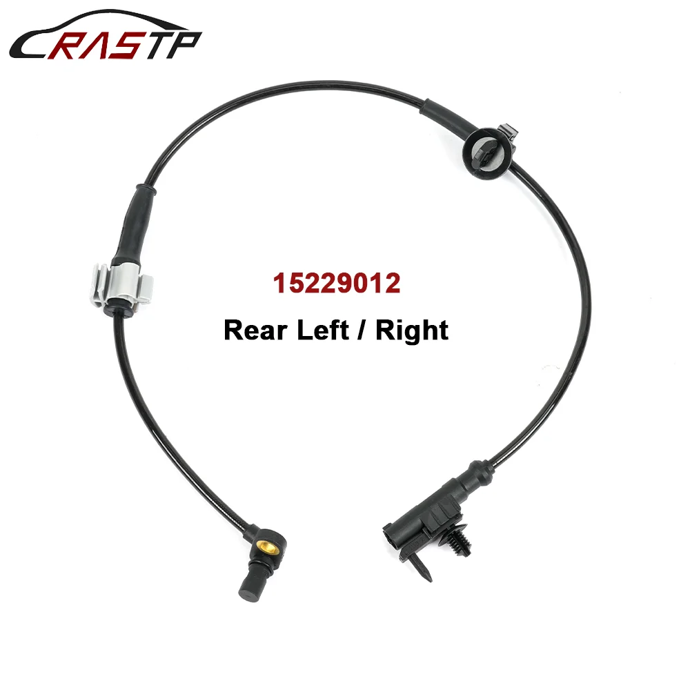 Rear Left Right ABS Wheel Speed Sensor 15229012 For 2007-2014 Chevrolet Avalanche Suburban GMC Yukon Cadillac Escalade RS-THB071