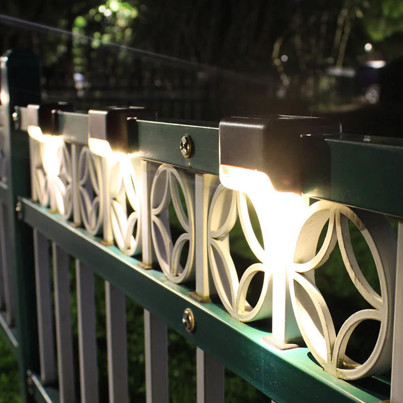 Luci a LED solari luci da giardino per esterni IP65 lampada solare impermeabile per ponte a gradini luce solare decorazioni per cortile luci solari da giardino