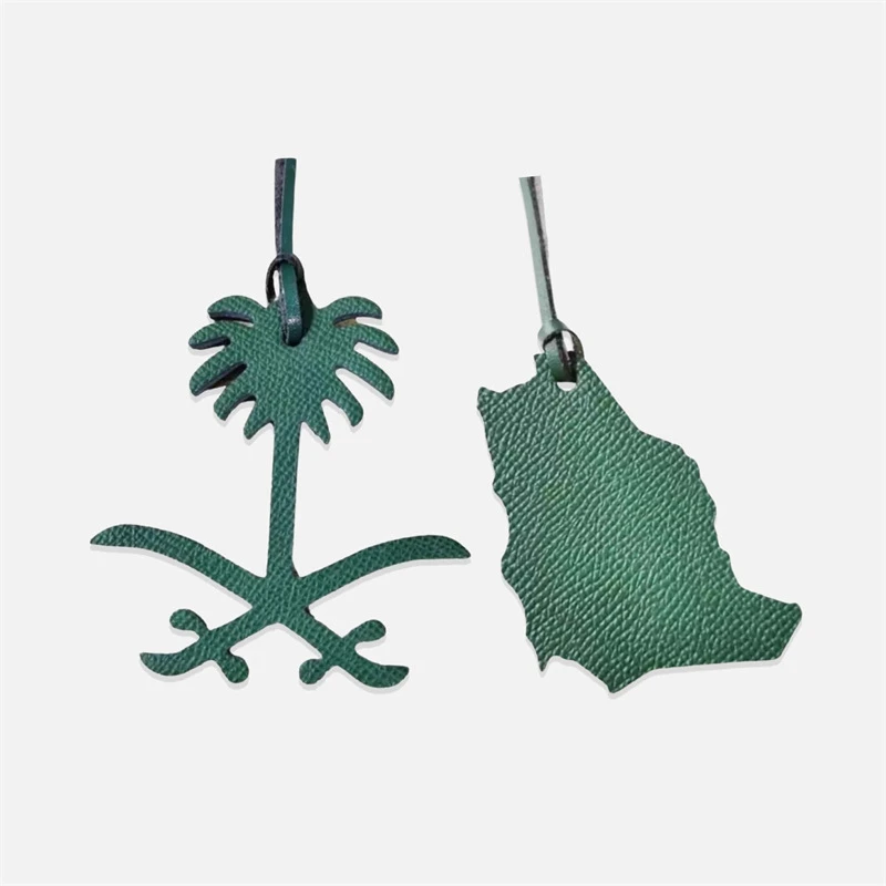 

Кожаная нашивка с кокосовой пальмой, сумка верблюда, кулон, креативный брелок, ремешок для сумки, аксессуар, подвеска для ключей, автомобильный брелок, очаровательный подарок