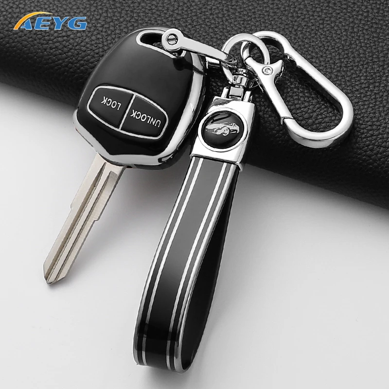 Étui pour clé de voiture en TPU, coque Fob pour Mitsubishi Lancer EX Evolution Grandis Outlander Triton Pajero ASX, accessoires de protection