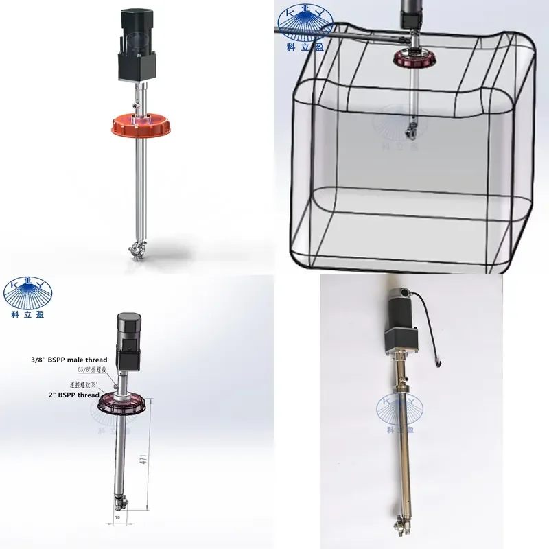 

Max. Pressure 200 bar IBC Container tank Cleaning Nozzle, High Pressure tank Cleaner
