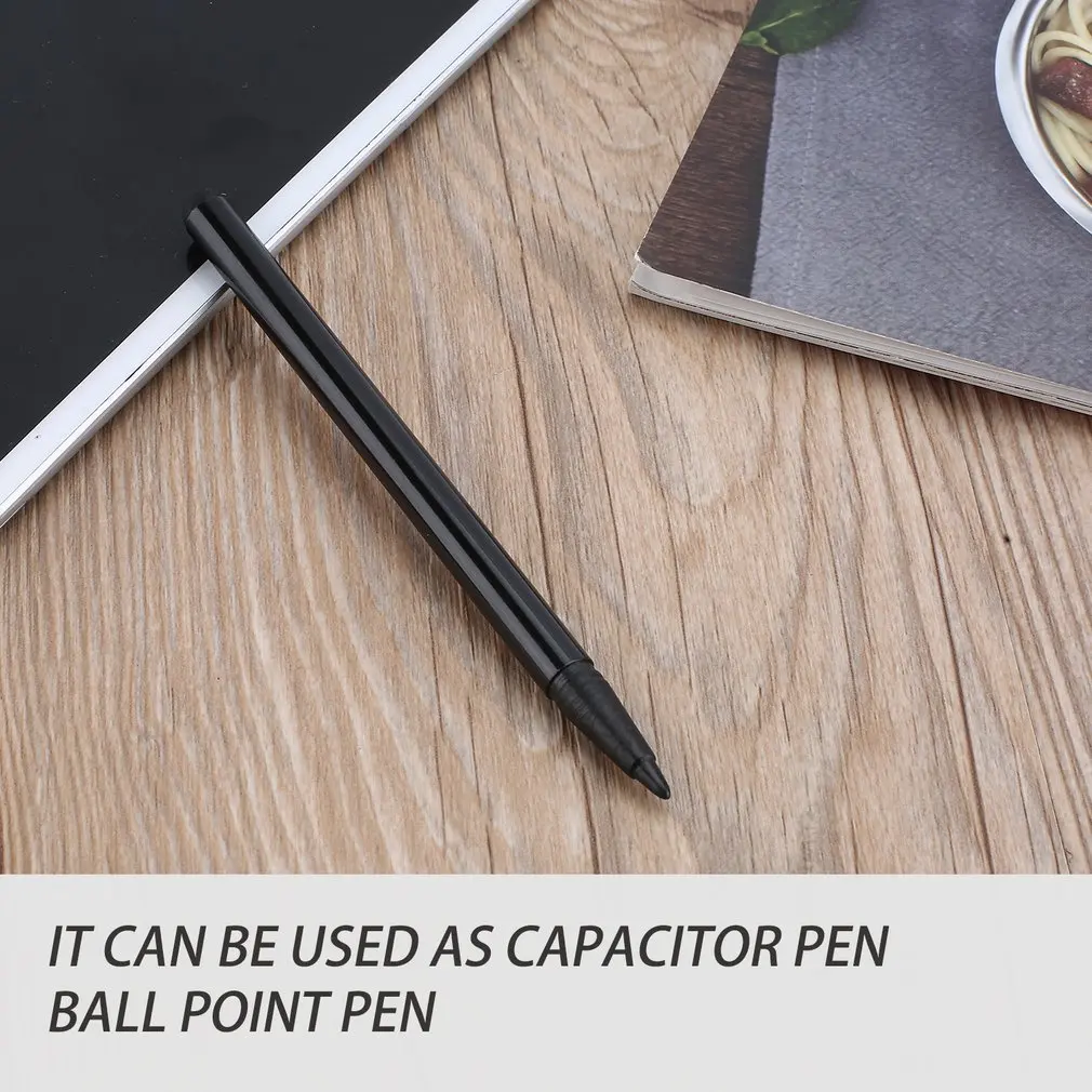 High Sensitivity Touch Screen Pen Dual Usage Universal Smart Capacitive Car GPS Navigator Point Round Thin Tip Stylus Pens