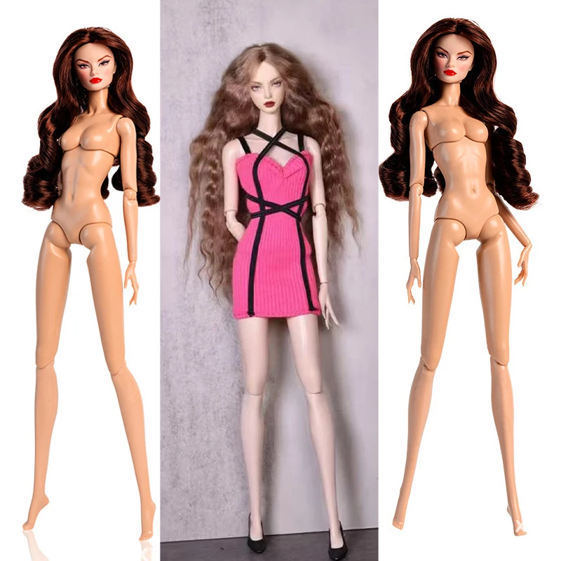 

12 Movable Joints 1/6 Supermodel Doll 32cm BJD Nude Doll Normal Skin Fashion Exquisite European Girl Princess Dress-Up Toy Gift