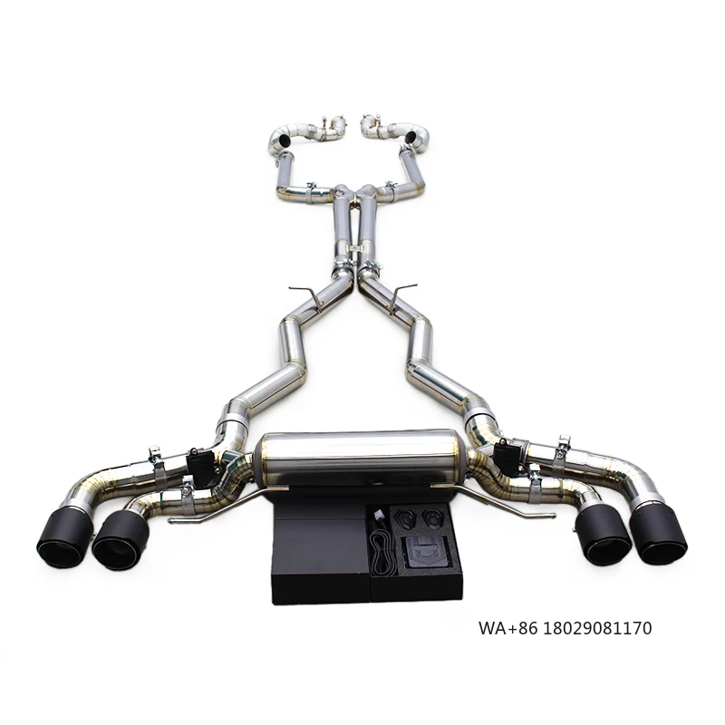 

Тюнингованная титановая выхлопная система для M5 F90 4.4T 2018-2023: титановая выхлопная труба с системой Valvetronic