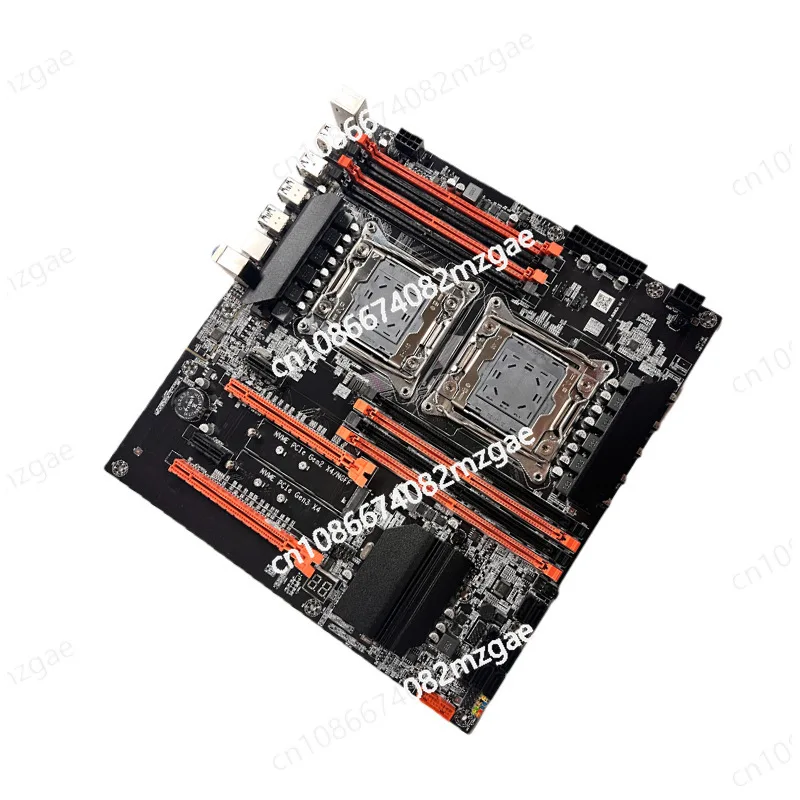 New X99 dual main board 2011 pin CPU RECC DDR4 memory DNF game studio multi-open