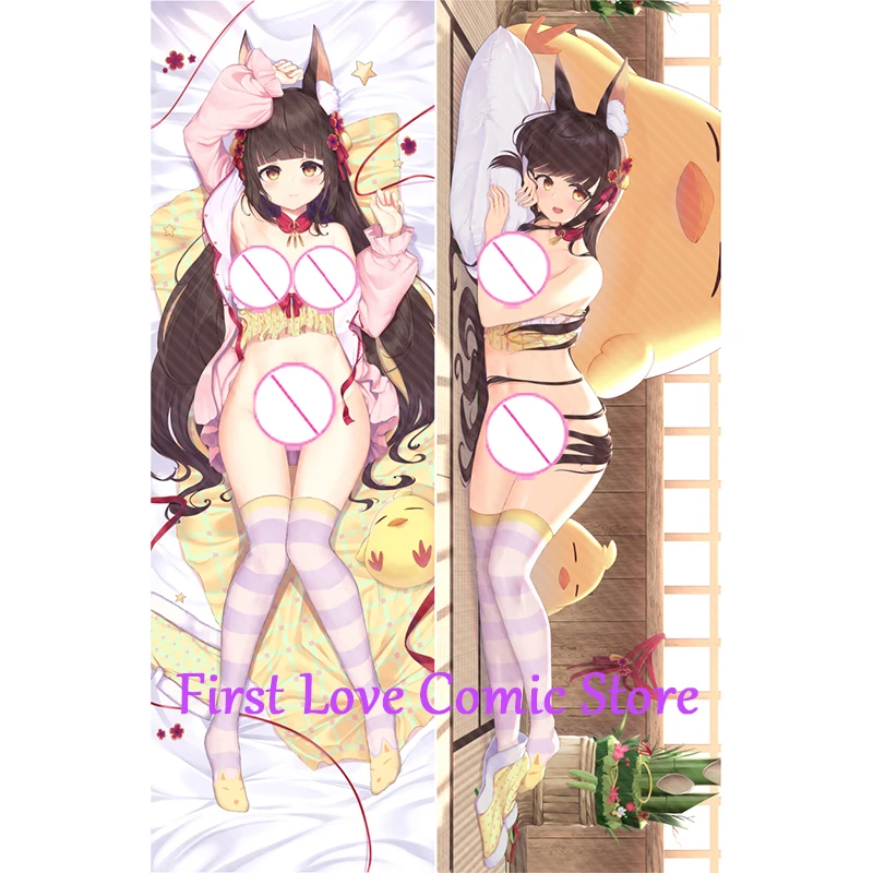 Dakimakura Anime Pillow Case Nagato Pillow Cover Halloween Christmas Decoration 2023