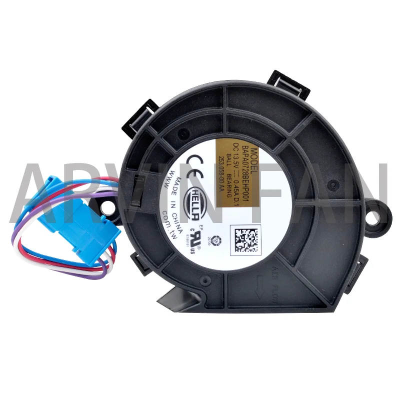 Nuevo ventilador de refrigeración Turbo centrífugo Original BAPA0728BEHP001 253.058-00 DC13.5V 0.45A para faros de coche