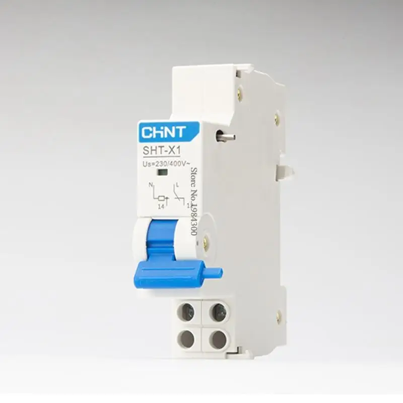 CHINT Shunt Release SHT-X1 SHT-X3 AC230V/400V AC/DC 24/48V Accessory for CHINT Circuit Breaker NXB-63 Series NXB