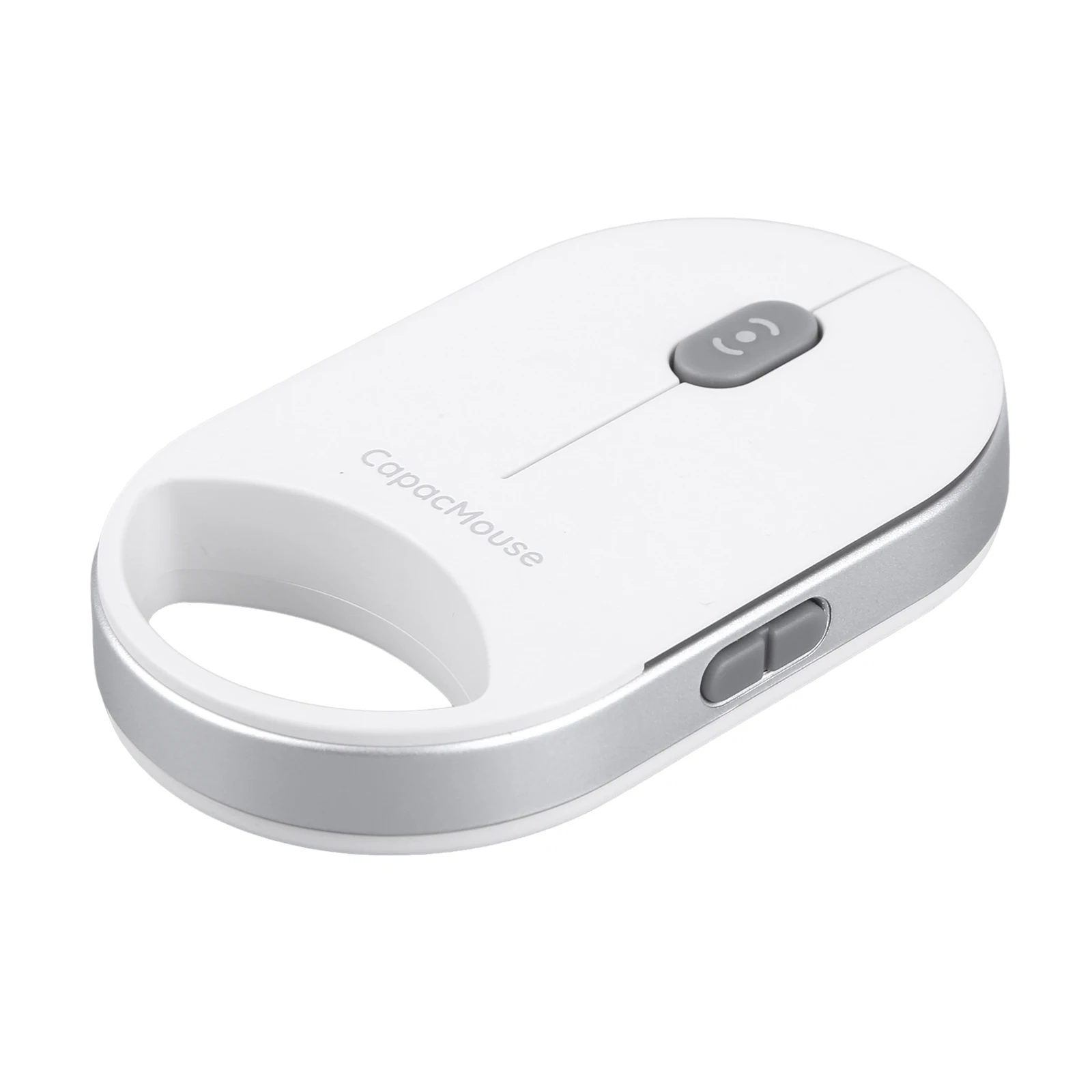 Mouse per computer wireless ultra sottile con ricevitore USB Mini mouse capacitivo Mouse per computer 4 DPI regolabili per computer portatile