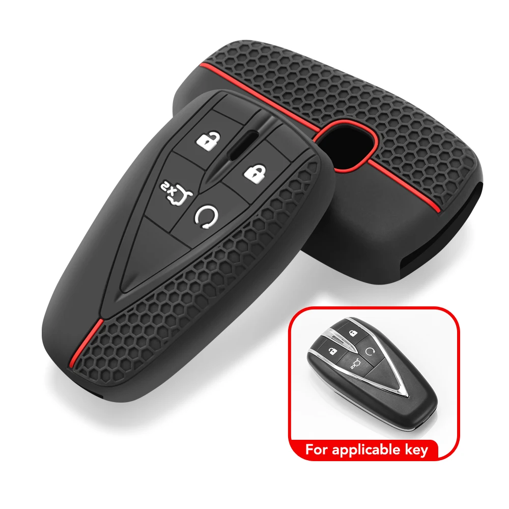 Silicone Car key Case Cover For Changan CS35PLUS CS35 Plus CS55 PLUS CS75 PLUS Eado UNI-T UNI K Oushang X5 X7 EV Key Chain