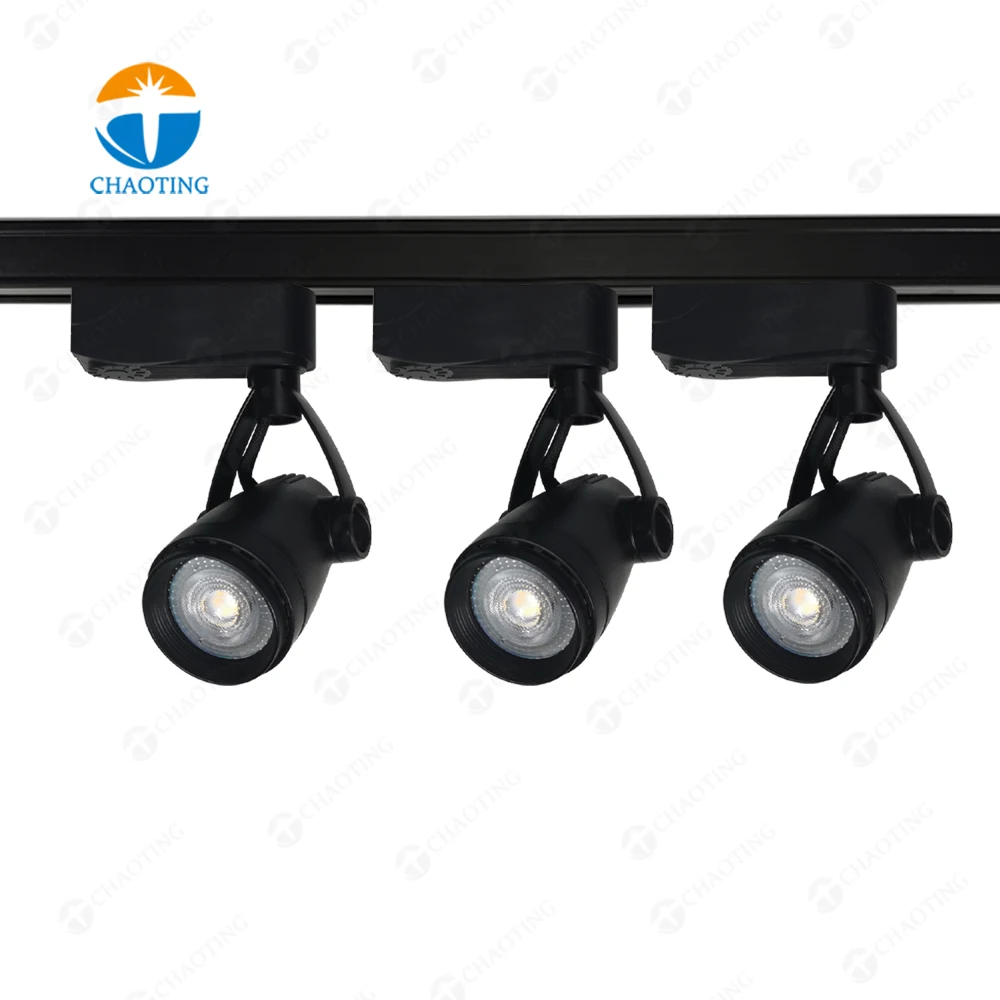 

2 3 Wire Rail Lighting System GU10 MR16 Track Lamp Holder LED Spot Light Fixture Spotlight Tracklight For Hotel Shop Decoration