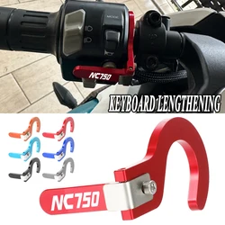 For Honda NC750/S/X/N NC750S NC750X NC750N NC 750 750X 750S 2020 2021 2022 2023 Horn Switch Button Shell Extension Bracket Parts