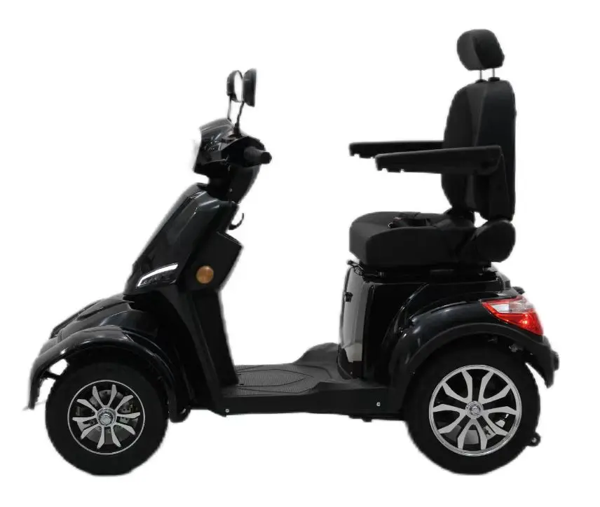 Modification Good Capacity Powerful Mobility Electric Scooter  Model Pika-N 4wheels 1000W 25km/h  Quad Bike  Moped Electric Quau