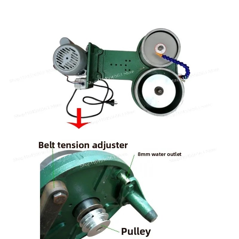 Gem Angle Polishing Machine Korea Double Disc Machine Double Head Flat Grinder Grinder Clock Tungsten Steel