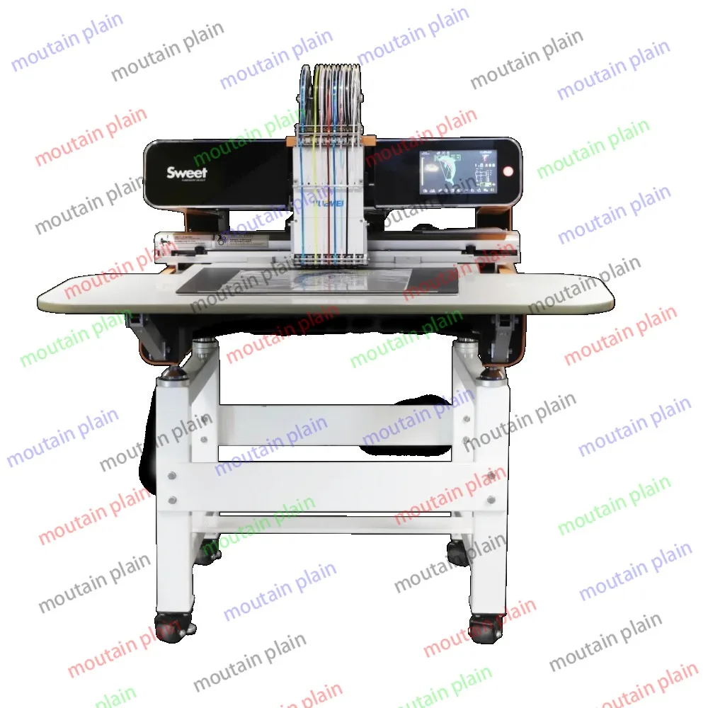 Flat Embroidery Machine Computerized Sequin Punch Machine Automatic Hotfix Spangle Motif Embroidery Setting Machine Hot Sale