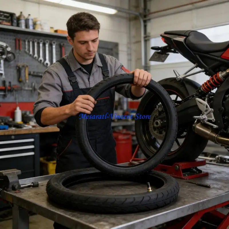A70F Bike Inner Tube High Elasticity Wear Resistance For GT73 Smooth Riding Experience