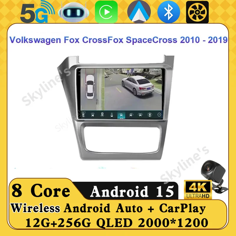 

Android 15 For Volkswagen Bora 4 2016 - 2022 Car Radio Multimedia Video Player Navigation GPS Android Carplay No 2din 2 din dvd