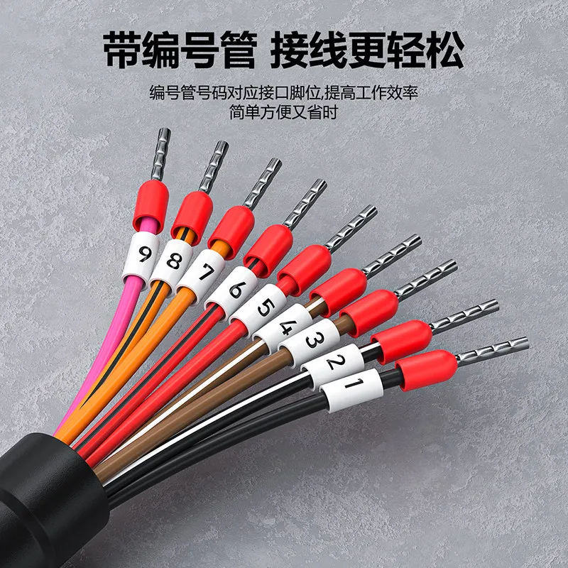 DB9 Connecting Cable Male DB15 Single-ended Cable DB37 DB25 Data Cable Female 9-pin 232 Serial Port Cable
