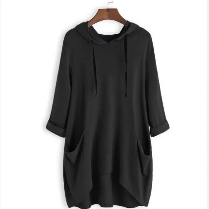 

2026 Autumn And Winter Fashion New Ladies Leisure Jacquard Large Size Loose Hooded Sweater