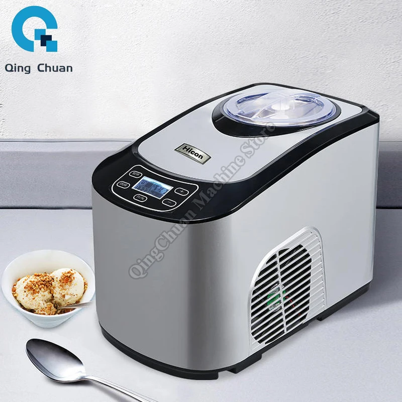 Ice Cream Machine Quick Home Automatic Homemade Intelligent Touch Insulation Small Commercial Soft Hard Ice Cream Machine