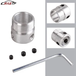 RASTP-High Quality Aluminum Car Gear Shift Knob Adapter Shifter Lever Knob Adapter Car Modification RS-SFN112