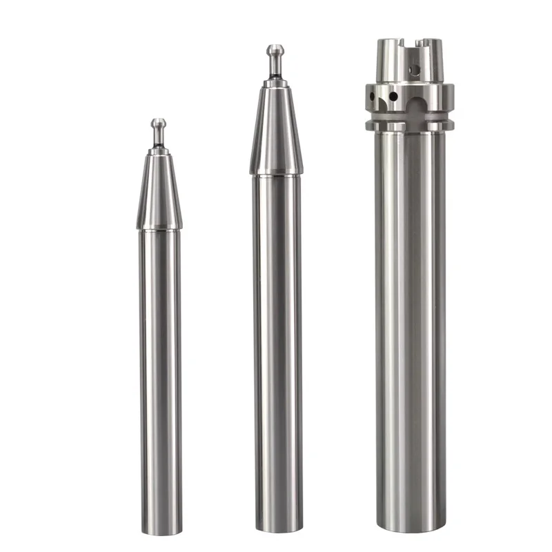 Ferramentas de calibração de suporte de ferramenta CNC BT30 BT40 HSK63 Alta precisão ≤ 0,002 mm Centro de usinagem de haste de detecção 7:24 eixos Barra de teste