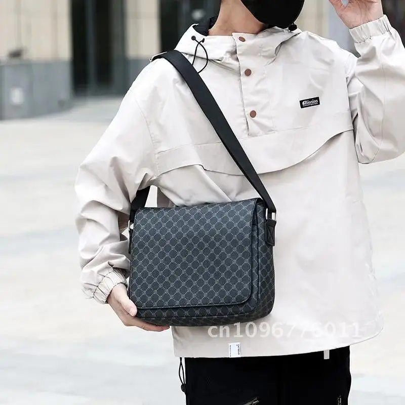 

Men Brand Large Messenger Bag for Luxury Bags Casual Man Leather Male Bag Shoulder Bag Bag Sling Crossbody Designer Business