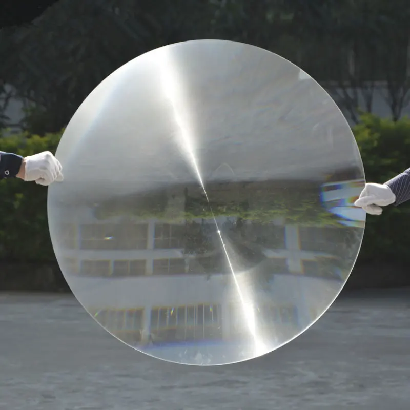 700mm Large Optical PMMA Solar Cooker Fresnel Condenser Lens Focal Length 700mm Lighthouse Magnifying Glass Lenses Concentrator