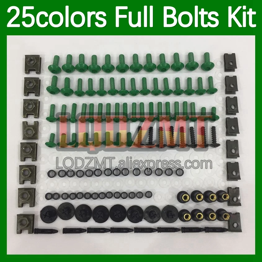 268pcs Body Bolt Full Screws Kit For SUZUKI GSXR 600 750 CC K11 GSXR750 GSXR600 17 18 19 2020 2021 2022 Fairing Bolts screw Nut