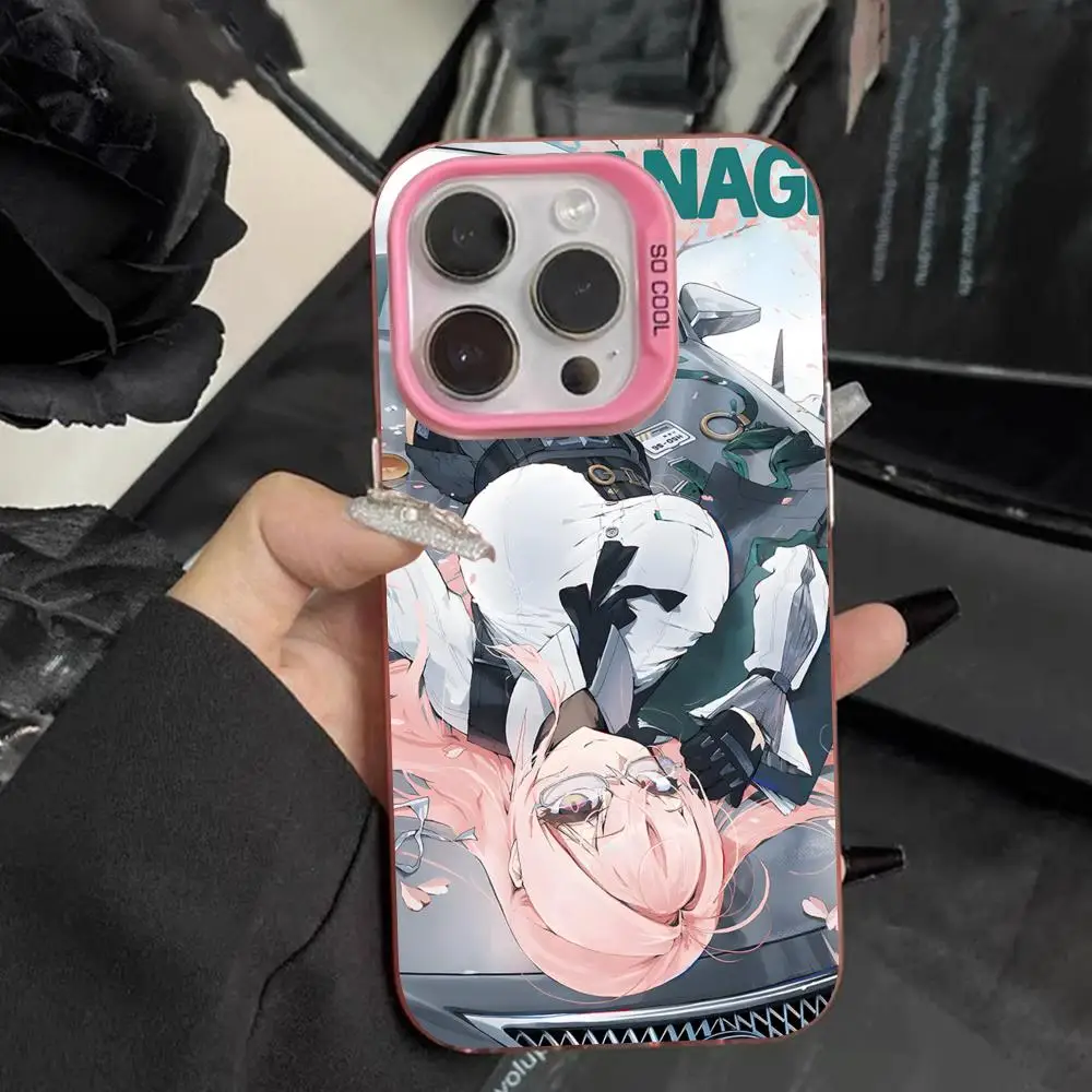 Zenless Zone zéro Yanagi coque de téléphone pour iPhone 17 16 15 14 13 12 11 X XR XS 8 7 Pro Max Plus translucide rose couverture jolie