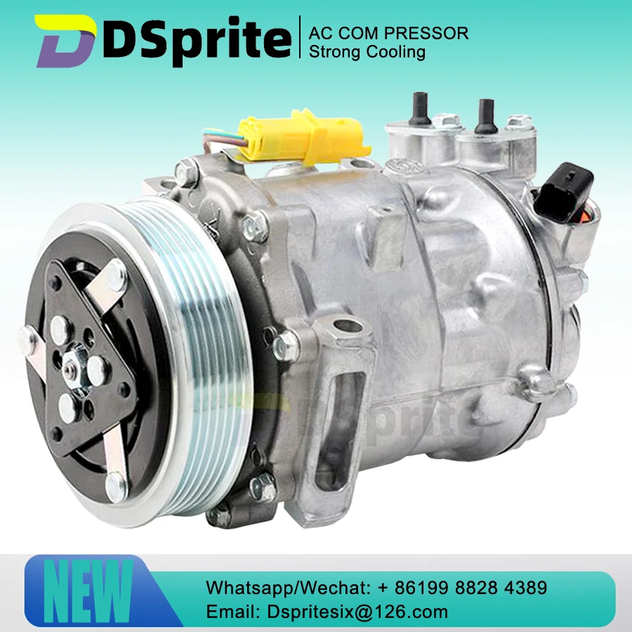 

9671820480 For Sanden 7C16 ac compressor Peugeot 407 Citroen C5 6453WY 9656572680 6453RG 9648238480 6453RA 9670022180 9660555380