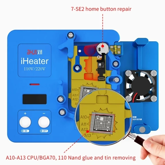 AiXun IHeater Pro Pre-heating Station For IPhone X-15Pro Max Android CPU Chip Degumming Motherboard Layered Desoldering Platform