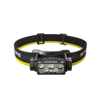 Original NITECORE HC60 UHE Headlight USB-C Rechargeable 1600 Lumens 6 x NiteLab UHE LEDs Headlamp Built-in 4000mAh Battery