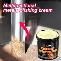 Multi-purpose metal refurbishing paste, automotive electroplating decoration renewal, polishing and electroplating repair of alu
