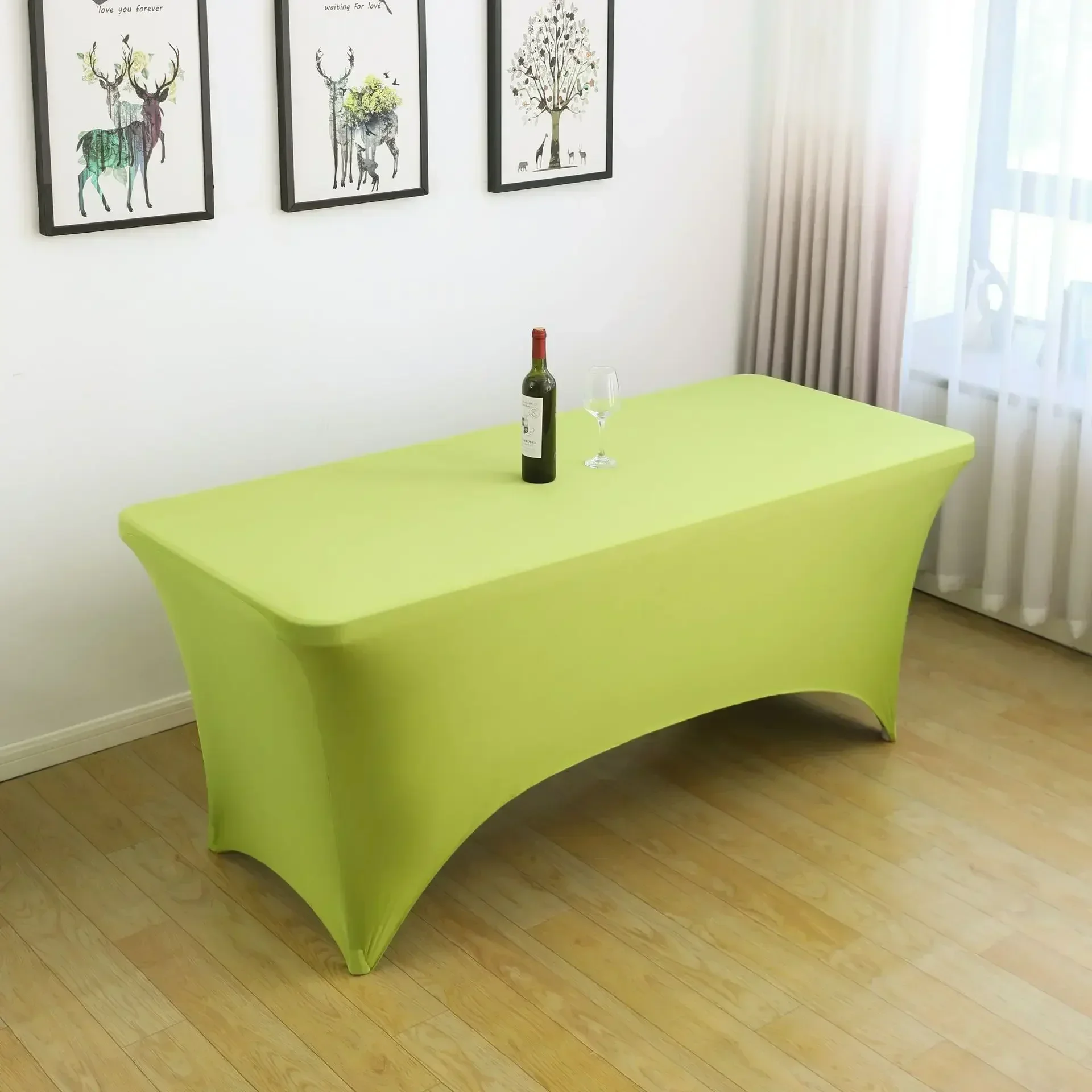 2024 September new tablecloth waterproof oil party cloth activities-D