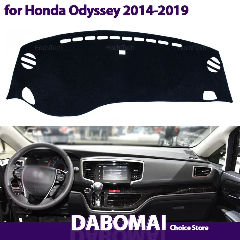 

Dashboard Cover Dash Board Mat Carpet Pad Shade Cape Blanket for Honda Odyssey 2014-2019 JDM Model RC1 RC2 Car Accessories